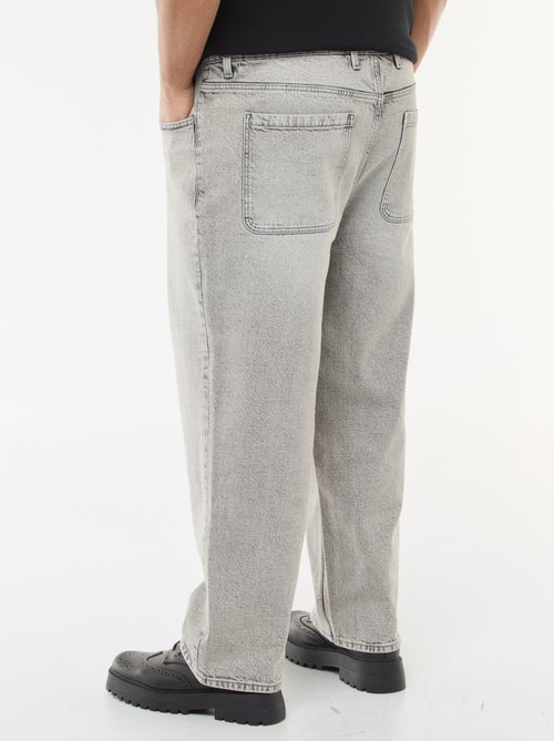 Pantaloni denim taglio relaxed fit - Kiabi