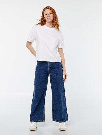 Pantaloni denim wide leg - L28
