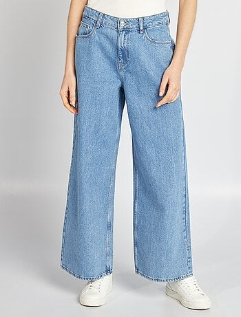 Pantaloni denim wide leg - L28