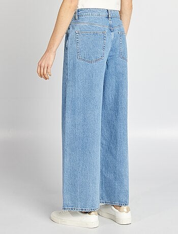Pantaloni denim wide leg - L28