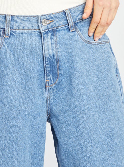 Pantaloni denim wide leg - L28 - Kiabi