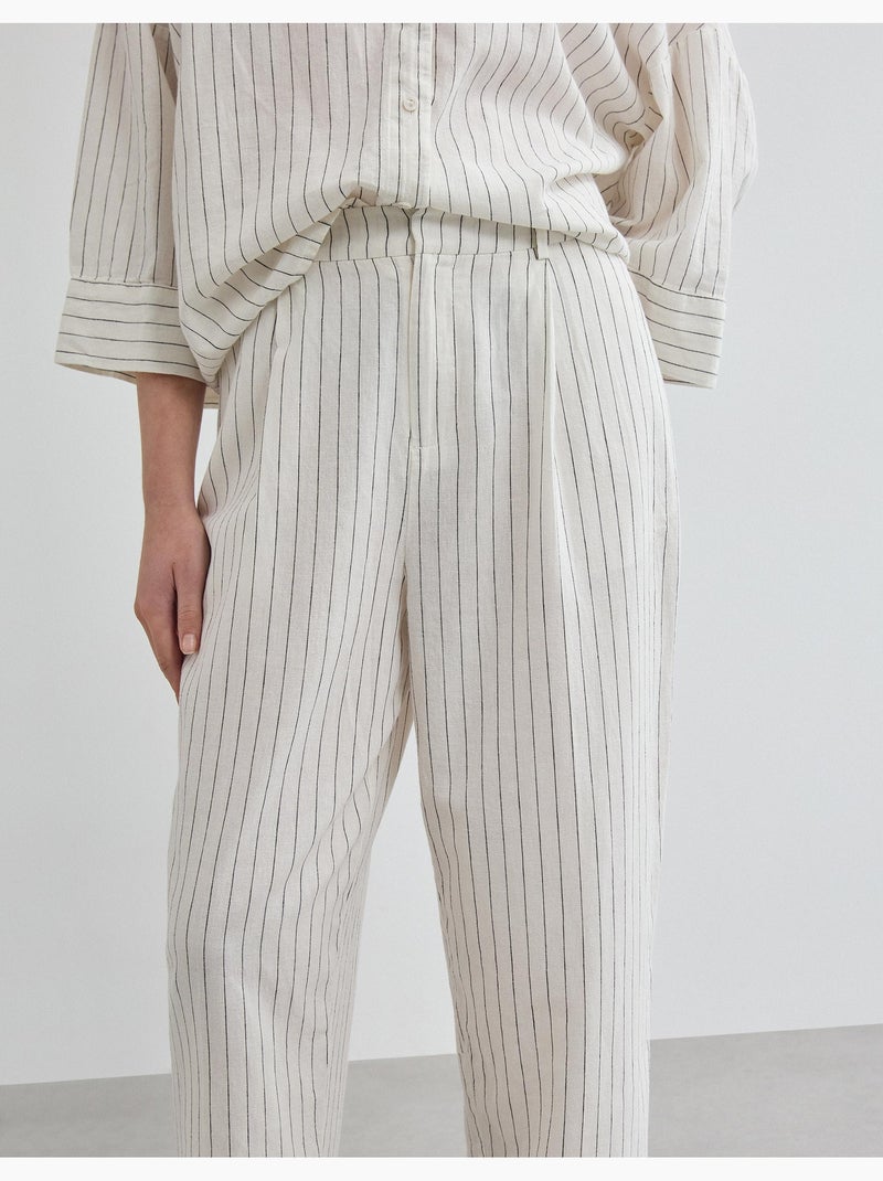 Pantaloni di lino, MO Fashion Beige - Kiabi