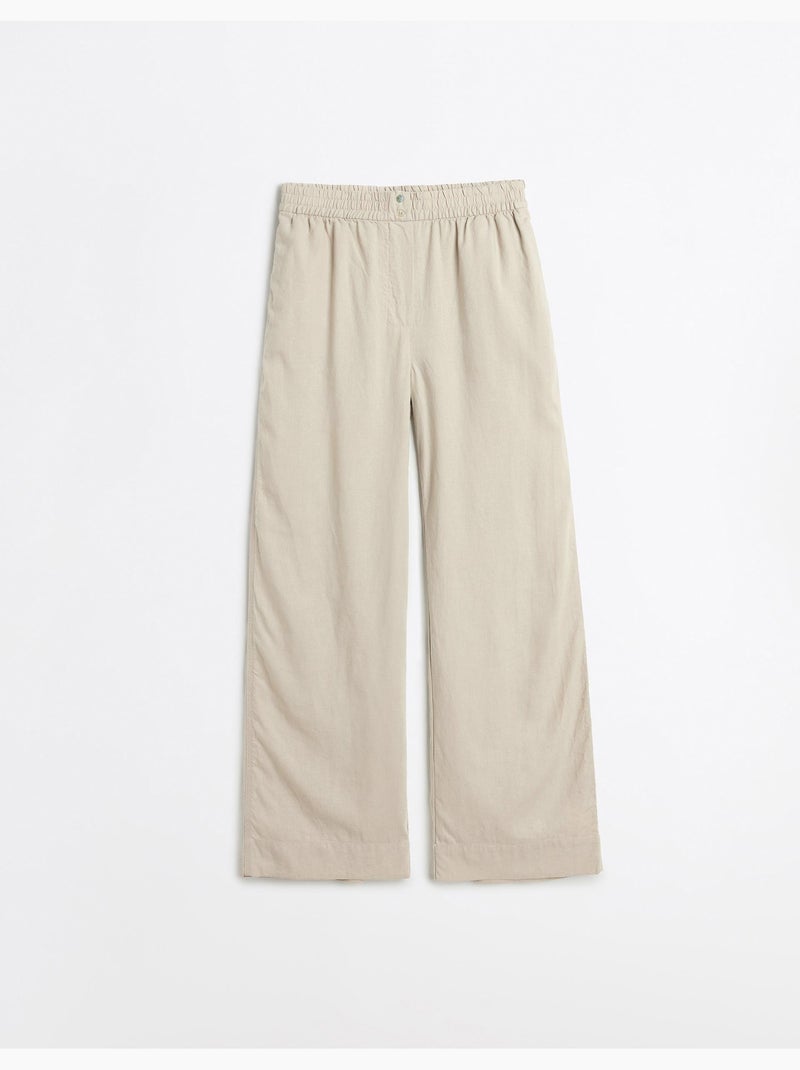 Pantaloni di lino, MO Fashion Beige - Kiabi