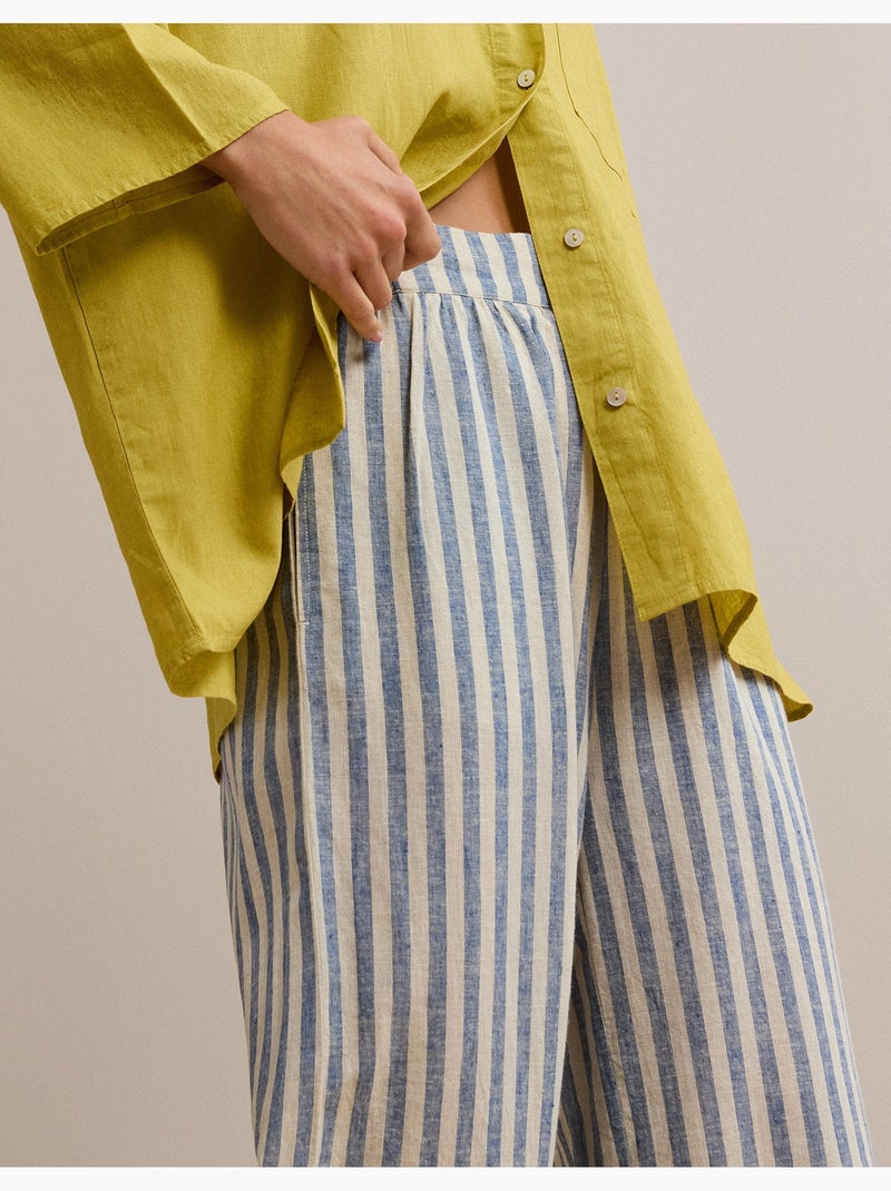 Pantaloni di lino, MO Fashion Beige - Kiabi