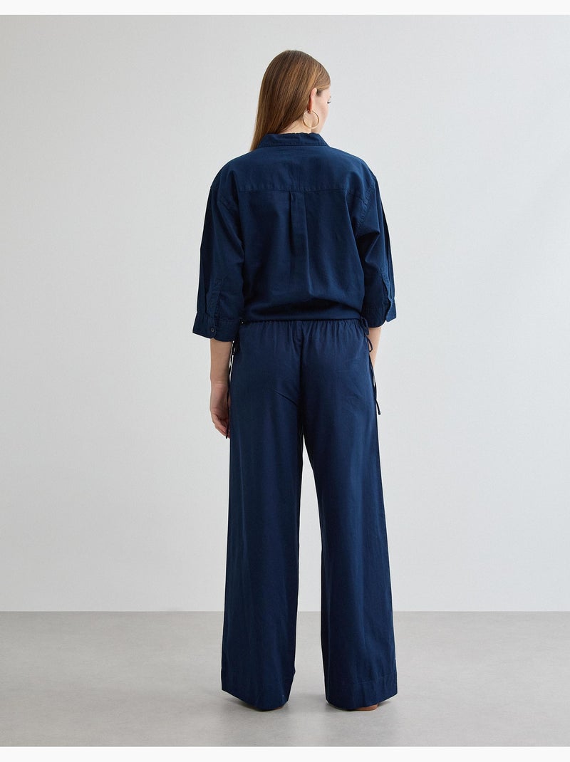 Pantaloni di lino, MO Fashion Blu - Kiabi