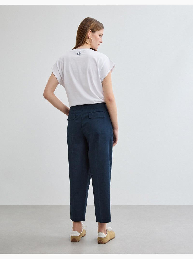 Pantaloni di lino, MO Fashion Blu - Kiabi