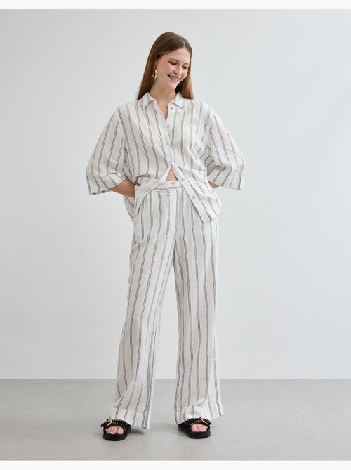 Pantaloni di lino, MO Fashion - Kiabi