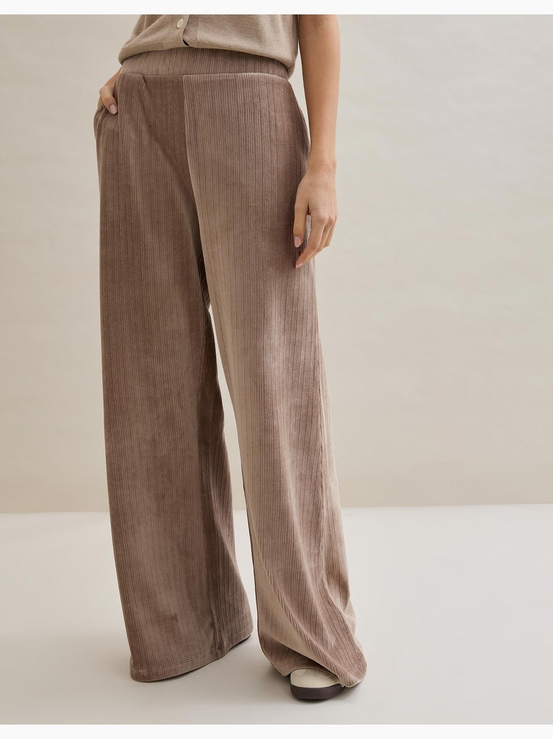 Pantaloni di velluto a coste, MO Fashion Beige - Kiabi
