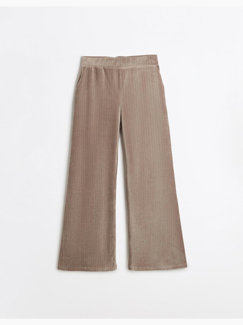 Pantaloni di velluto a coste, MO Fashion Beige - Kiabi
