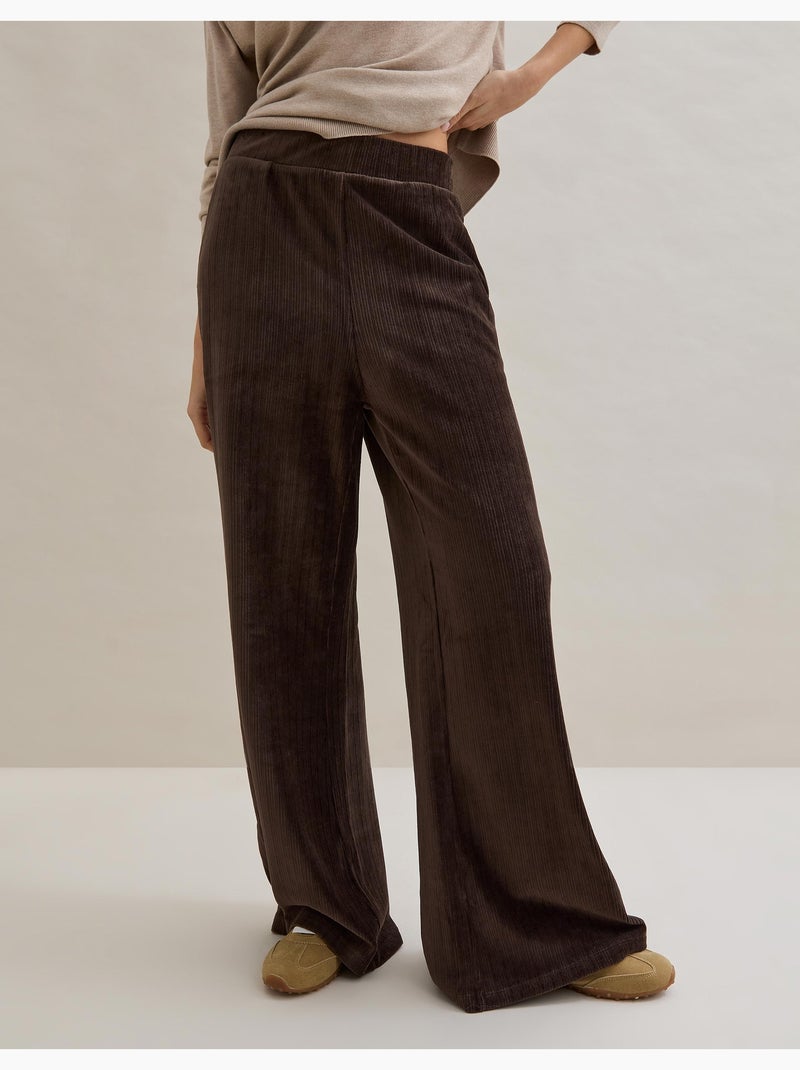 Pantaloni di velluto a coste, MO Fashion Marrone - Kiabi