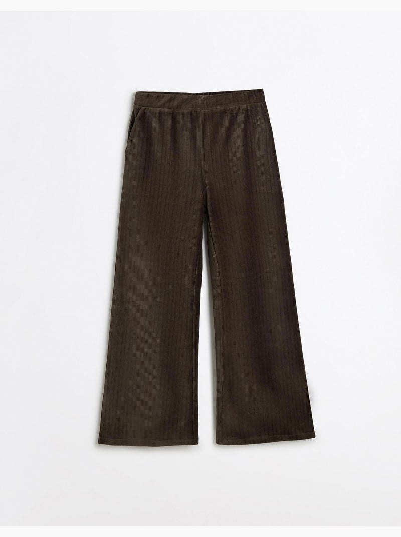 Pantaloni di velluto a coste, MO Fashion Marrone - Kiabi