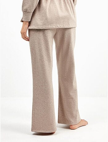 Pantaloni diritti in felpe