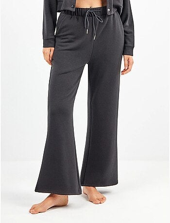 Pantaloni diritti in felpe