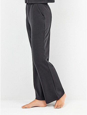 Pantaloni diritti in felpe