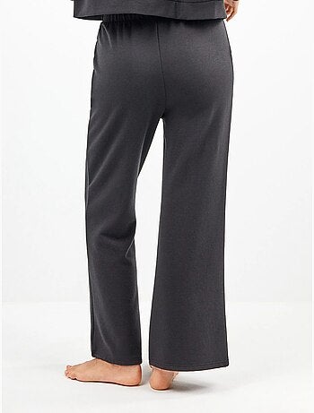 Pantaloni diritti in felpe