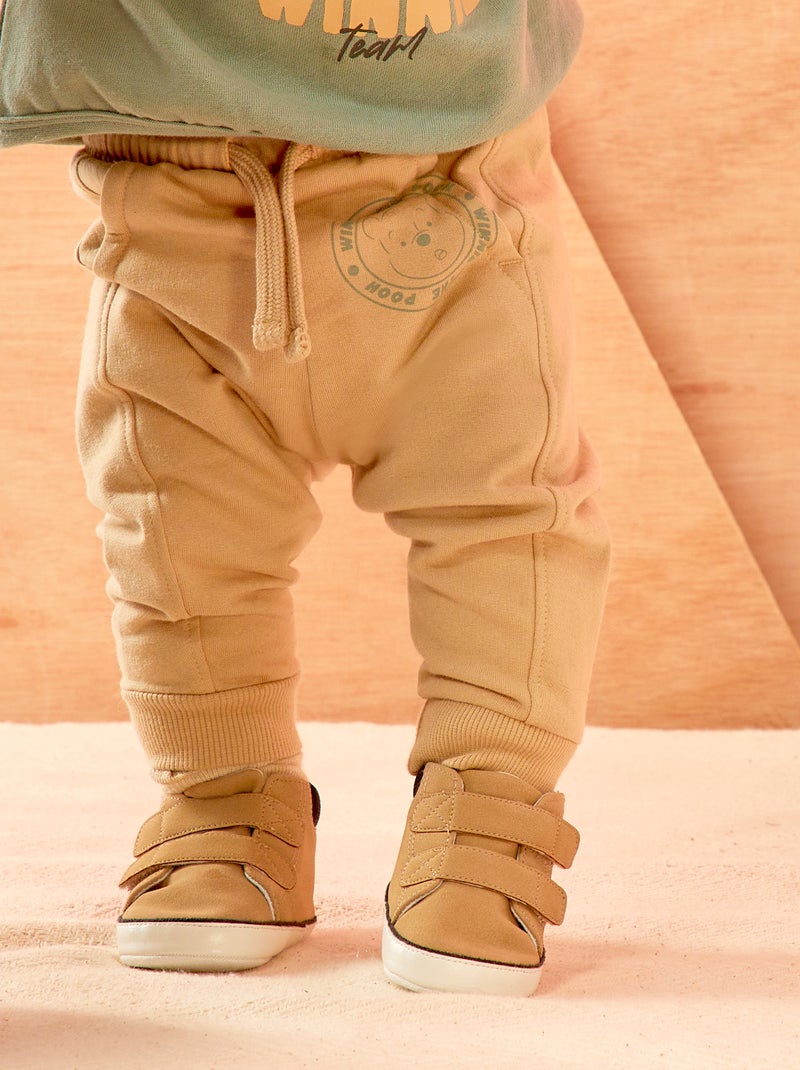 Pantaloni 'Disney' in tessuto felpato BEIGE - Kiabi