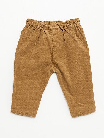 Pantaloni 'Disney' 'Mickey' in velluto a coste