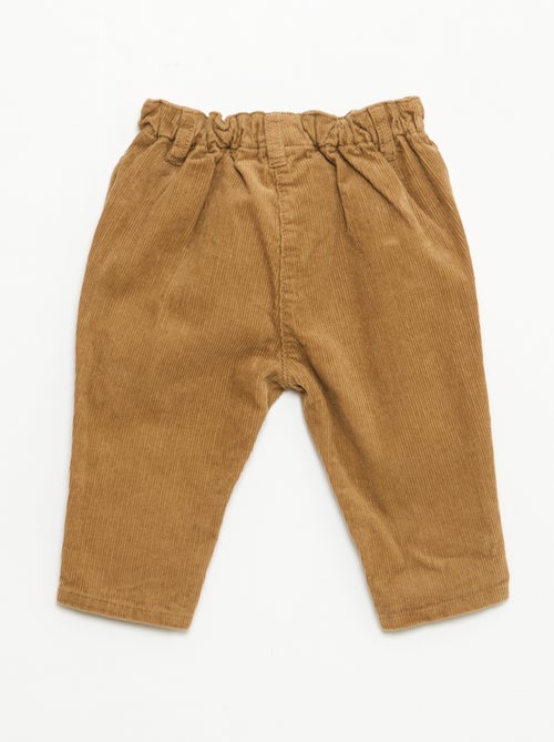 Pantaloni 'Disney' 'Mickey' in velluto a coste - Kiabi