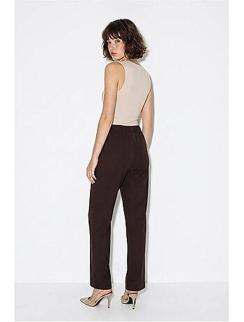 Pantaloni donna a gamba dritta lucci