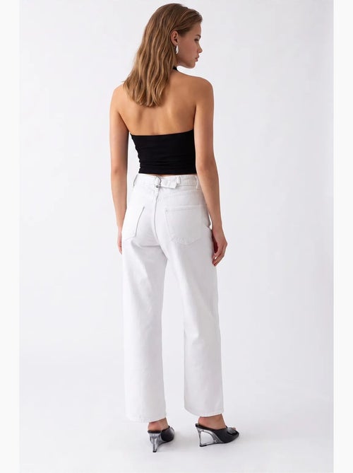 Pantaloni donna a gamba dritta mixray - Kiabi Pantaloni donna a gamba dritta mixray - Kiabi