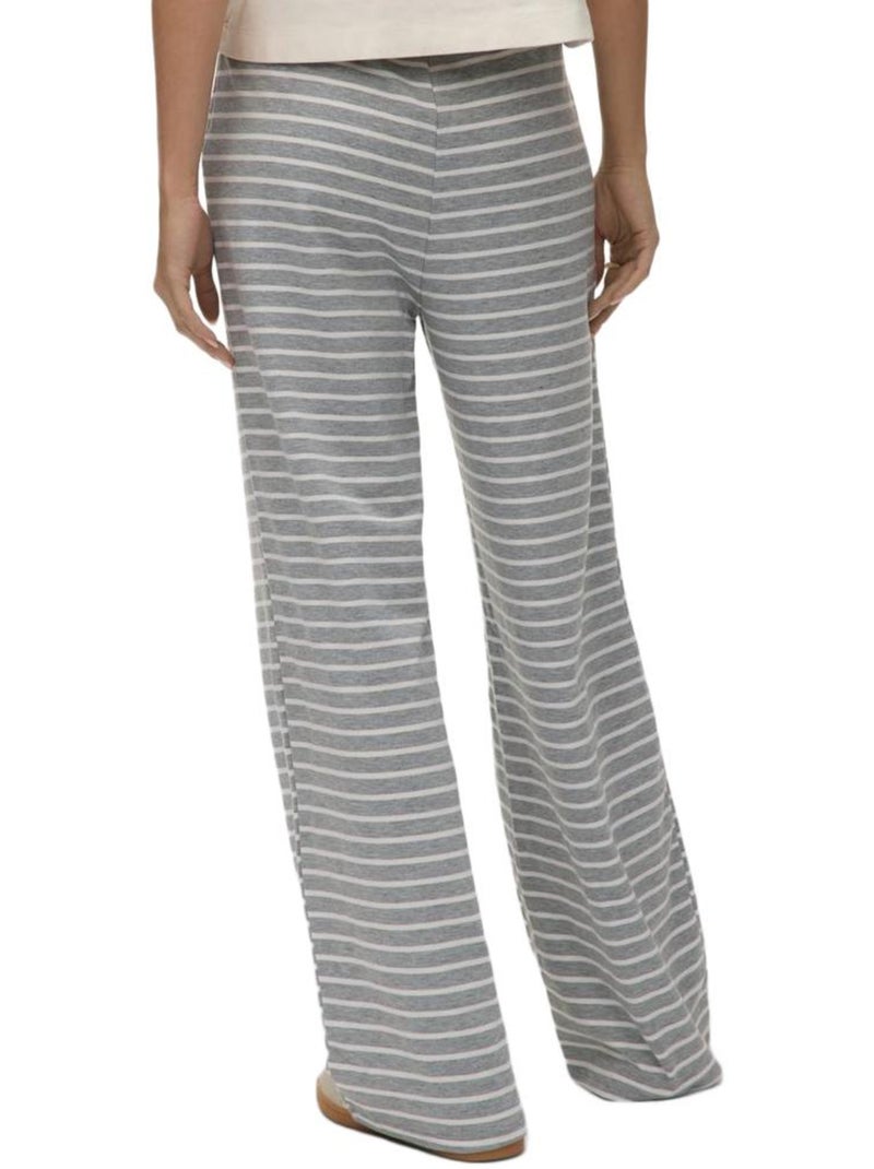 Pantaloni Donna Eleganti a Righe Vero Moda Grigio argentato - Kiabi