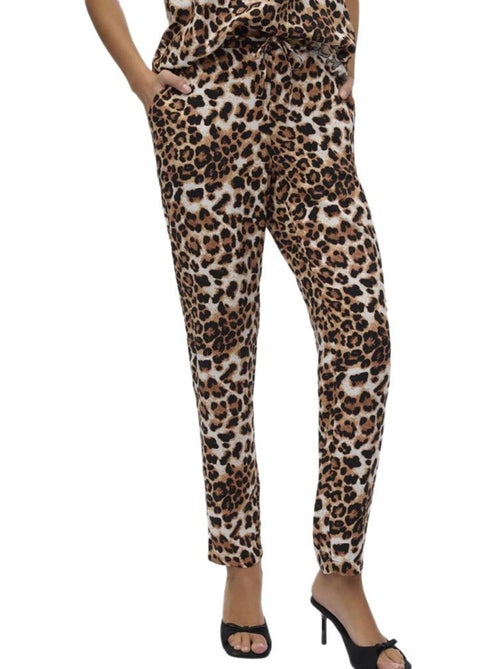 Pantaloni Donna Vero Moda a Fantasia Leopardata - Kiabi Pantaloni Donna Vero Moda a Fantasia Leopardata - Kiabi