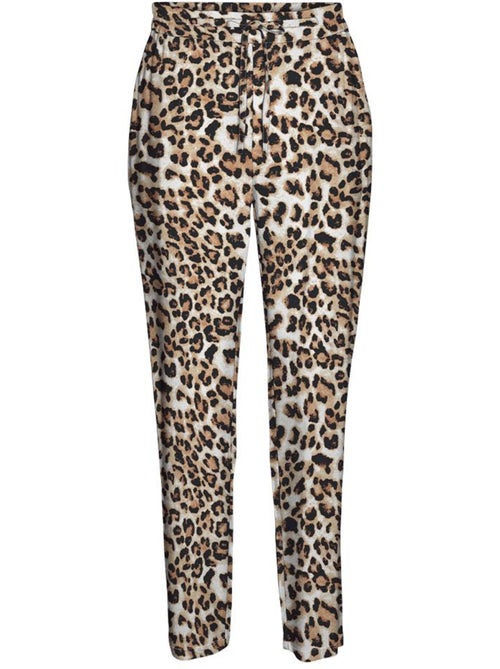 Pantaloni Donna Vero Moda a Fantasia Leopardata - Kiabi Pantaloni Donna Vero Moda a Fantasia Leopardata - Kiabi