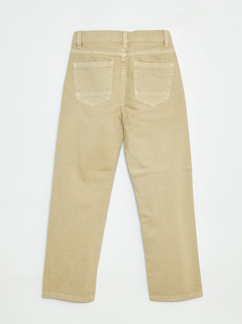 Pantaloni dritti - regular fit a 5 tasche - Kiabi