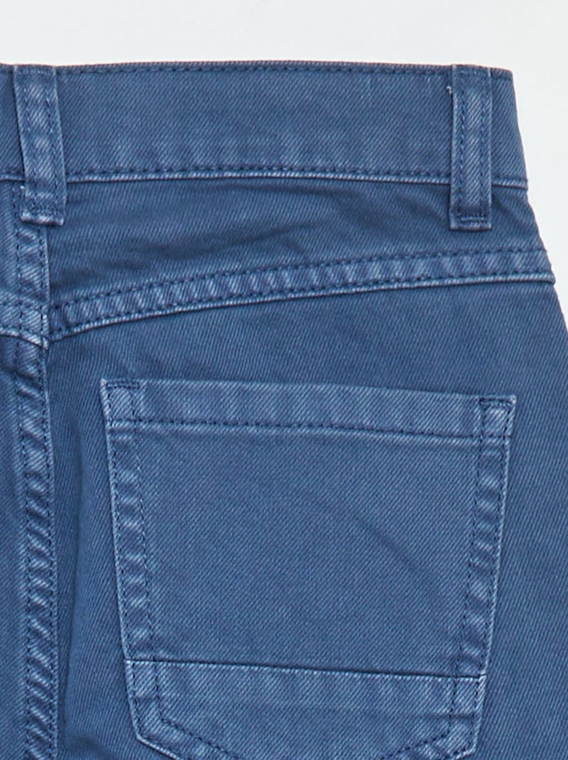 Pantaloni dritti - regular fit a 5 tasche Blu - Kiabi