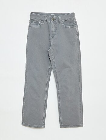 Pantaloni dritti - regular fit a 5 tasche