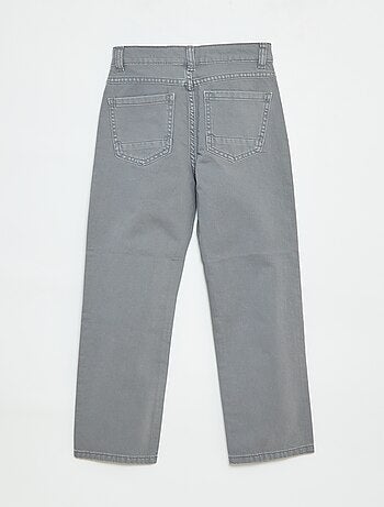 Pantaloni dritti - regular fit a 5 tasche