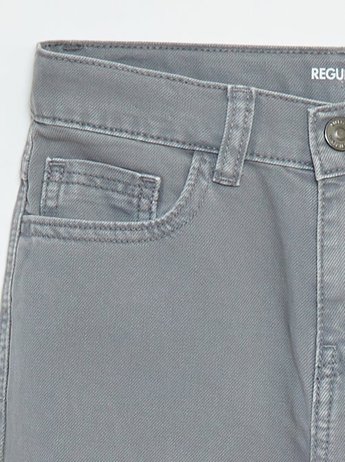 Pantaloni dritti - regular fit a 5 tasche - Kiabi