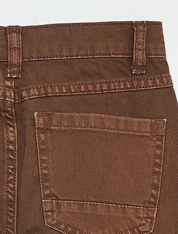 Pantaloni dritti - regular fit a 5 tasche