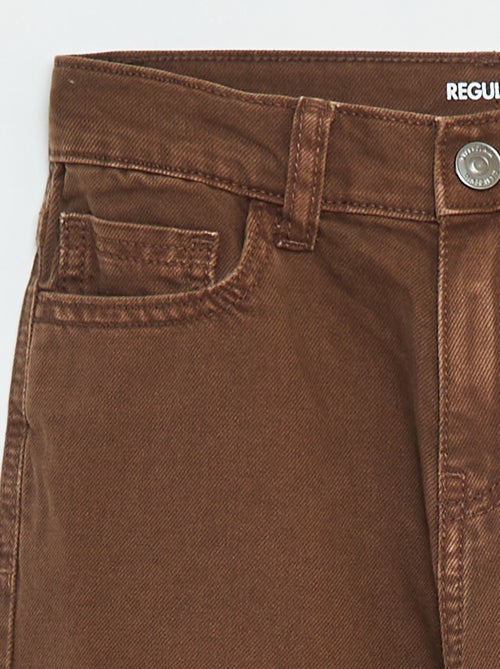 Pantaloni dritti - regular fit a 5 tasche - Kiabi