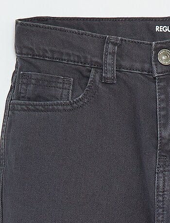 Pantaloni dritti - regular fit a 5 tasche