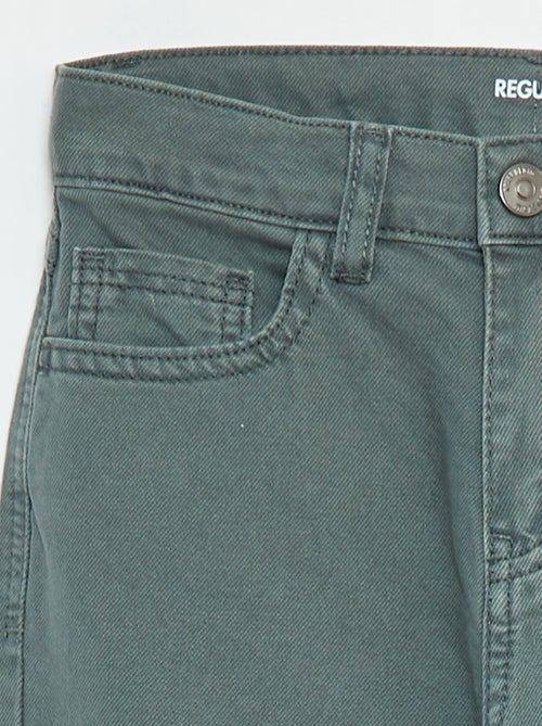 Pantaloni dritti - regular fit a 5 tasche - Kiabi