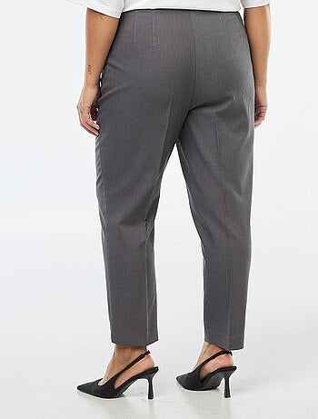 Pantaloni dritti a vita alta