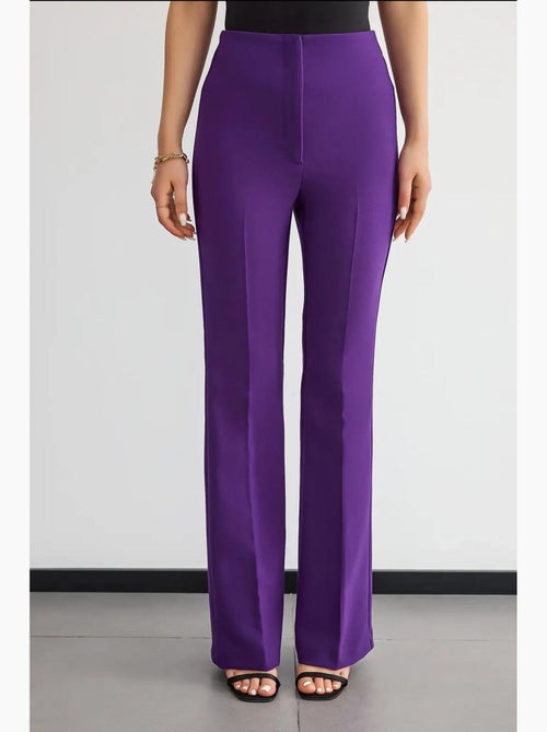 Pantaloni dritti a vita alta hiccup - Kiabi Pantaloni dritti a vita alta hiccup - Kiabi
