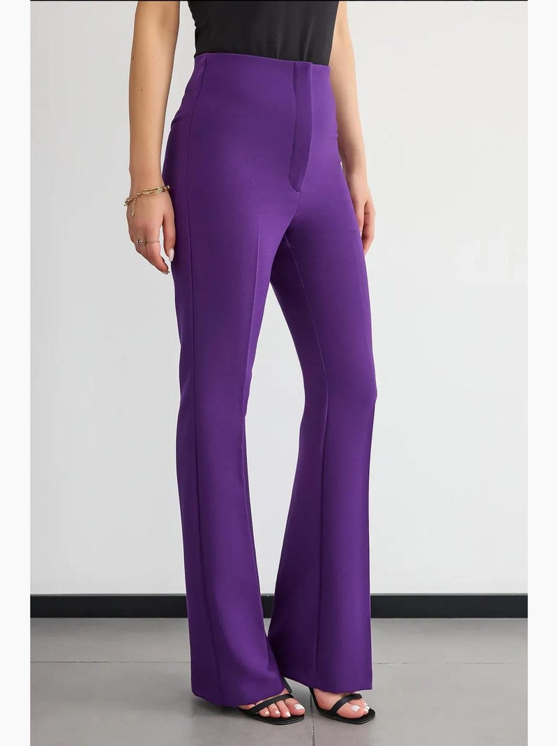 Pantaloni dritti a vita alta hiccup Viola - Kiabi