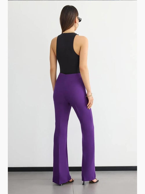 Pantaloni dritti a vita alta hiccup - Kiabi Pantaloni dritti a vita alta hiccup - Kiabi