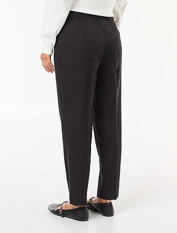Pantaloni dritti a vita alta