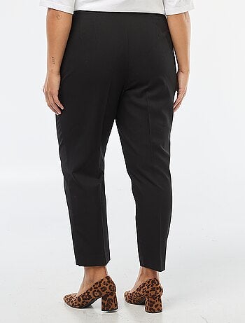 Pantaloni dritti a vita alta