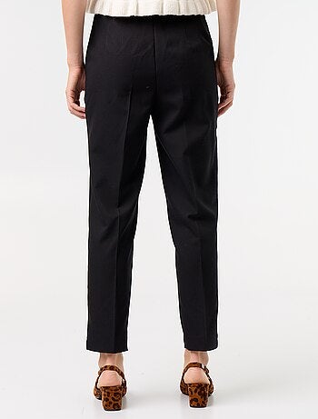 Pantaloni dritti a vita alta