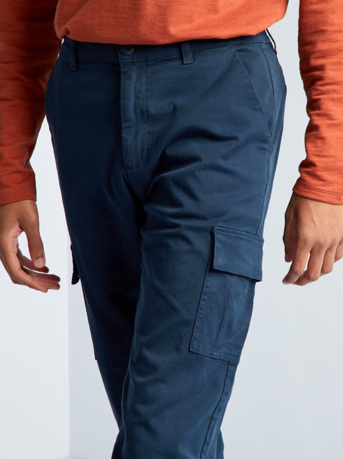 Pantaloni dritti con tasche sui lati +190 cm - L36 - Kiabi