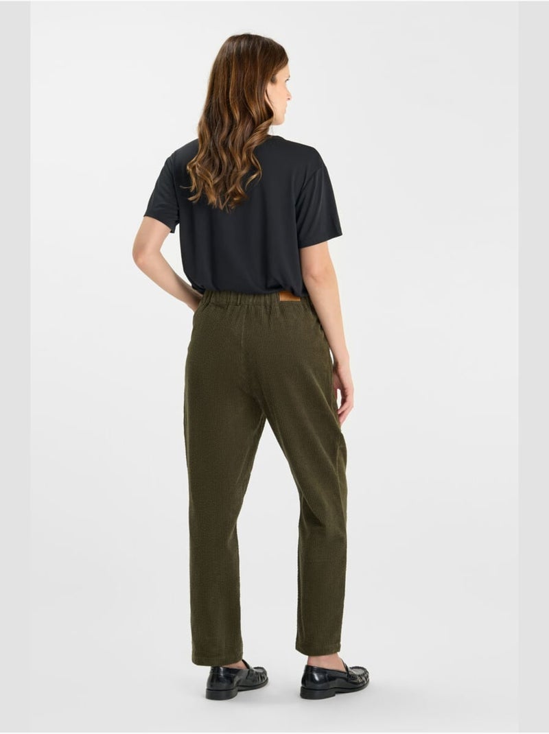 Pantaloni dritti CORDO Cachi - Kiabi