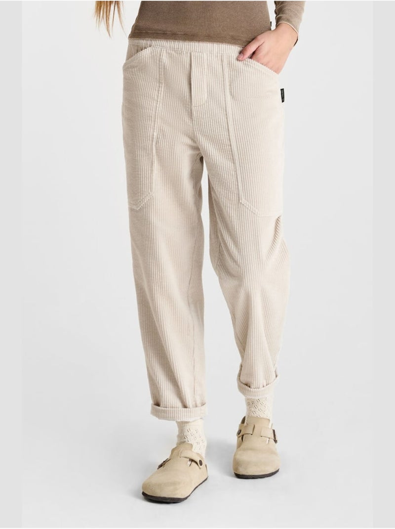 Pantaloni dritti CORDOGI Beige - Kiabi