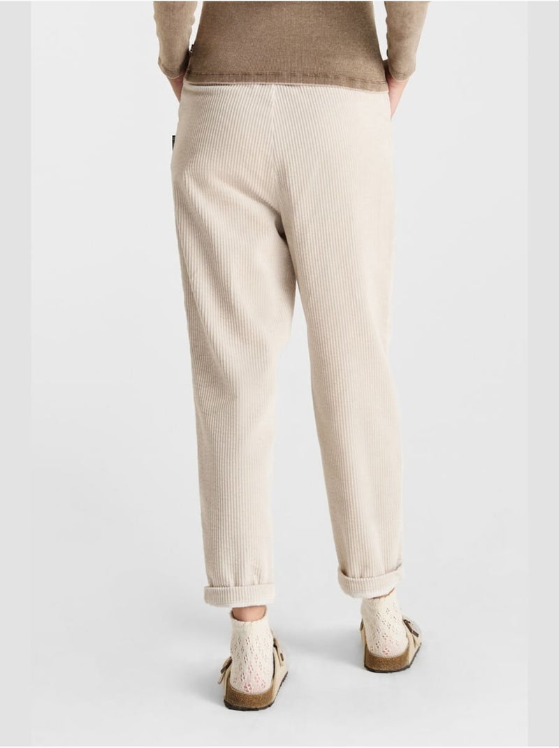 Pantaloni dritti CORDOGI Beige - Kiabi