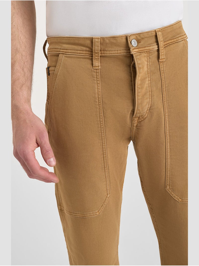 Pantaloni dritti da LAVORO Beige - Kiabi