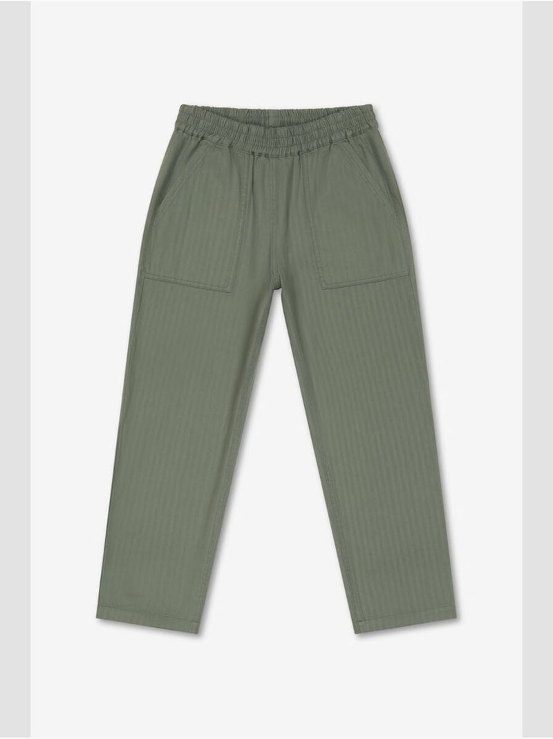 Pantaloni dritti HAWBO Cachi - Kiabi