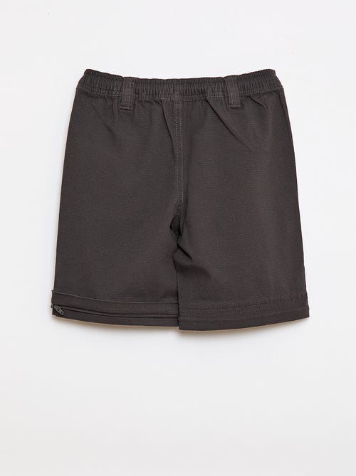 Pantaloni dritti in cotone tinta unita - Collezione facile da indossare - Kiabi